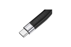 Equip Kabel USB-C4.0->C Gen3 Fla.PD240W St/St 0.13m schwarz