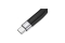 Equip Kabel USB-C4.0->C Gen3 Fla.PD240W St/St 0.13m schwarz