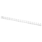 Spiralbinderücken Plastik - A4, 16 mm/145 Blatt, weiß, 50 Stück