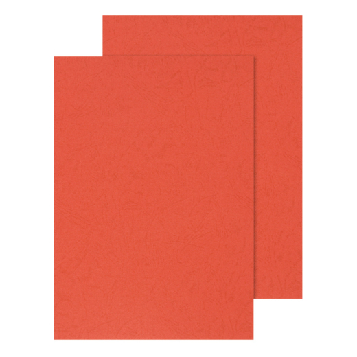 Kartondeckel, 250g/qm, rot, 100 Stück