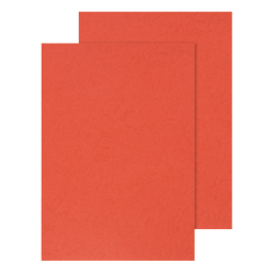 Kartondeckel, 250g/qm, rot, 100 Stück