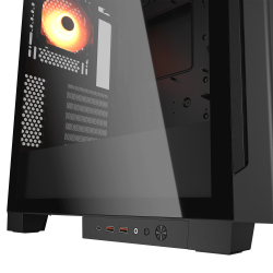 COUGAR Gehäuse Midi-Tower Airface ECO, ARGB, Schwarz