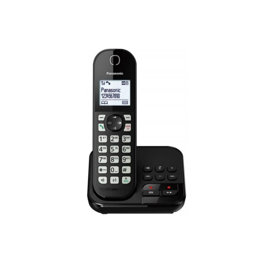 Komfort-Telefon KX-TGC460GB - schnurlos, schwarz