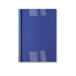 Thermomappe Lederoptik - A4, 1,5 mm/15 Blatt, blau, 100...