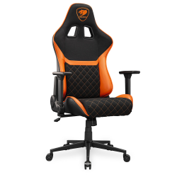 COUGAR Gaming-Stuhl Armor One V2 F, PVC/Stoff,Schwarz/Orange