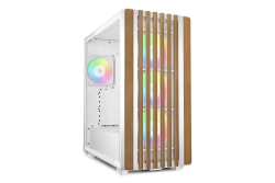 Sharkoon Gehäuse Rebel C70G RGB ATX 1xGlas weiß