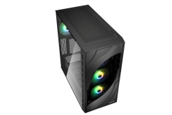 Sharkoon Gehäuse Rebel C80G RGB ATX 1xGlas schwa