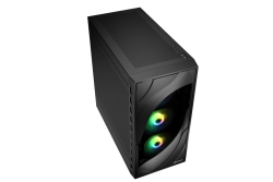 Sharkoon Gehäuse Rebel C80M RGB ATX 1xMetall schwa