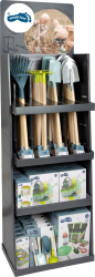 Display Gartenspielzeug