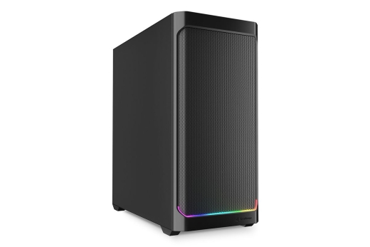 Sharkoon Gehäuse AK4 RGB ATX 1xMetall schwa