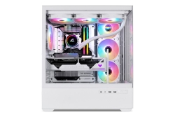 Sharkoon Gehäuse AK6 RGB ATX 1xGlas weiß