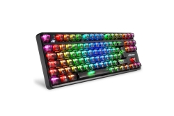 Sharkoon Gaming Tastatur Crystal Shark schwarz DE