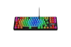 Sharkoon Gaming Tastatur Crystal Shark schwarz DE
