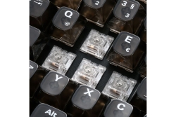 Sharkoon Gaming Tastatur Crystal Shark schwarz DE