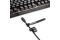 Sharkoon Gaming Tastatur Crystal Shark schwarz DE