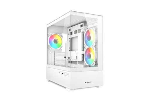 Sharkoon Gehäuse MK6 RGB Micro-ATX 1xGlas weiß
