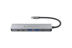 CONCEPTRONIC 6-1 Dock USB-C->HDMI/2xUSB-A/2xUSB-C/+ 25cm gr