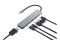 CONCEPTRONIC 6-1 Dock USB-C->HDMI/2xUSB-A/2xUSB-C/+ 25cm gr