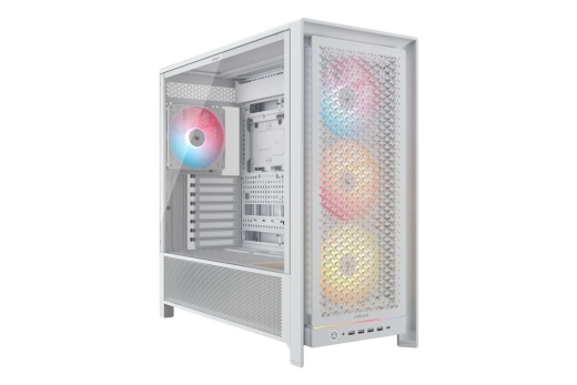 CORSAIR Geh Midi FRAME 5000D RS ARGB Airflow Case, White
