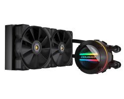 COUGAR CPU Wasserkühlung Poseidon-GT 240, ARGB, Schwarz