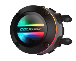 COUGAR CPU Wasserkühlung Poseidon-GT 240, ARGB, Schwarz