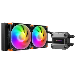 COUGAR CPU Wasserkühlung Poseidon Ultra 240, ARGB, Schwarz