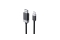 Alogic Adapter USB-C Ultra -> DPort 60Hz 1,00m schw