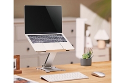 gembird Foldable notebook riser stand silver