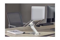 gembird Foldable notebook riser stand silver