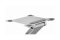 gembird Foldable notebook riser stand silver