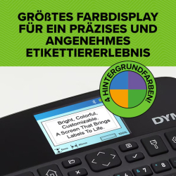 Beschriftungsgerät LabelManager™ 640 CB, QWZ-Tastatur