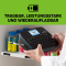Beschriftungsgerät LabelManager™ 640 CB, QWZ-Tastatur