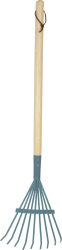 Rechen, 6er-Set, blau