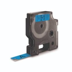 Original Dymo DirectLabel-Etiketten schwarz auf blau (45016,S0720560)