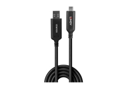 LINDY 10m USB 3.2 Gen 1 Typ A an C Hybridkabel