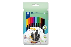 STAEDTLER Fineliner triplus rPP, 10STück