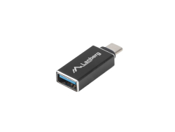 LANBERG USB-C(M)3.1->USB-A(F) Adapter OTG schwarz