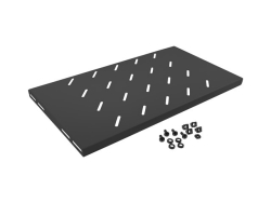 LANBERG 19 Fachboden 1U 486x270mm, max. 120kg, schwarz