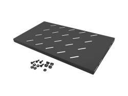 LANBERG 19 Fachboden 1U 486x270mm, max. 120kg, schwarz