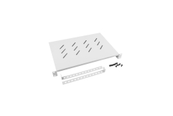 LANBERG 19 Fachboden 1U 483x300mm, max. 25kg, grau
