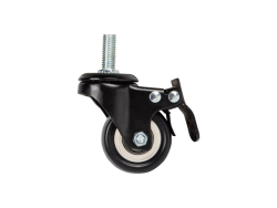 LANBERG Rollen-Set:4 Stück mit Bremsen f. 19 (max.50kg/Rad)