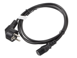 LANBERG Netzkabel CEE 7/7 90°->CEE 320 C13 1,8m