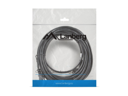 LANBERG Netzkabel CEE 7/7 90°->IEC 320 C13 10m VDE