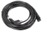 LANBERG Netzkabel CEE 7/7 90°->IEC 320 C13 10m VDE
