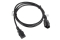LANBERG Netzkabel-Verlängerung IEC 320 C13->C14 1,8m VDE sw