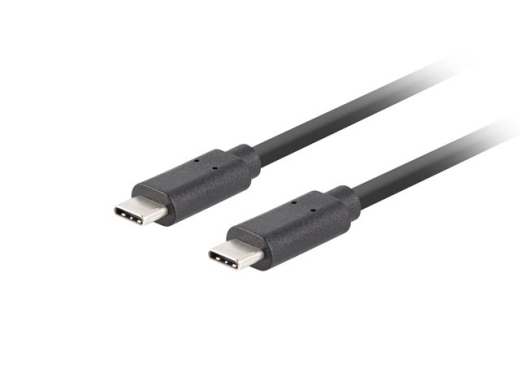 LANBERG USB-C M/M 3.1 GEN 2 Kabel 1,8m 10GB/S PD100W schwarz