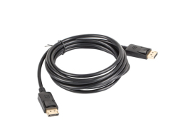 LANBERG Displayport M/M 19 PIN V1.2 Kabel 3,0m 4K schwarz