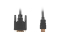 LANBERG HDMI(M)->DVI-D(M)(18+1) Kabel 1,8m 60Hz Single sw