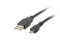 LANBERG USB Micro(M)->USB-A(M) 2.0 Kabel 1,8m schwarz