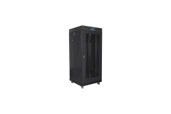 LANBERG 19 27U 600x600 freist. LCD perfor. Tür (FlatPack)sw (Speditionsversand)